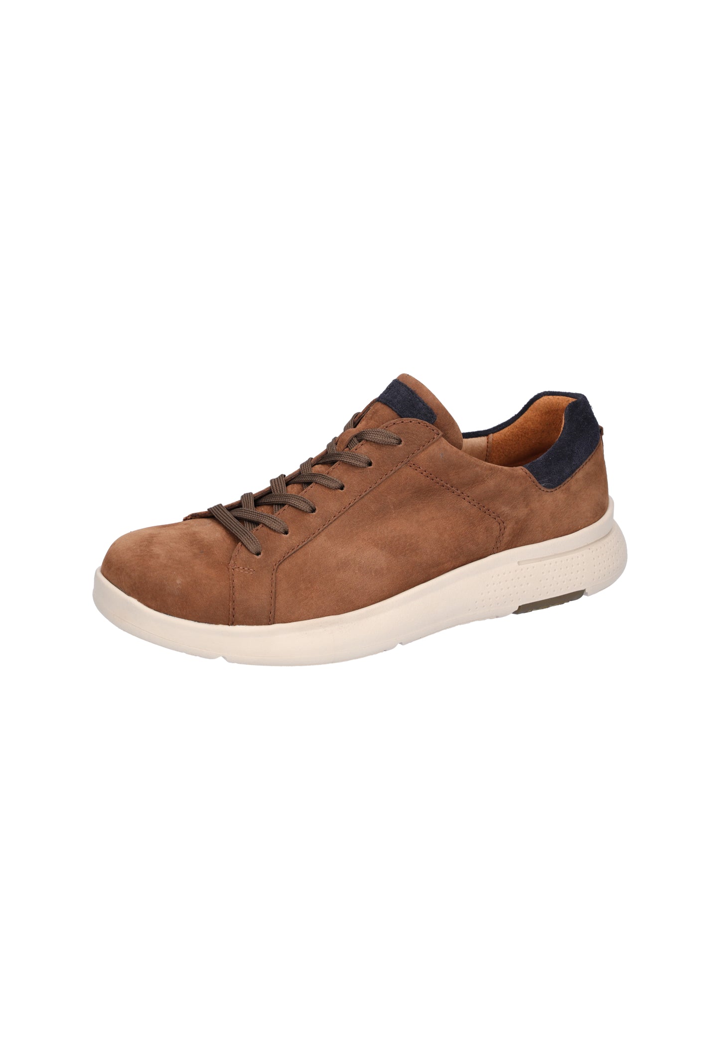 Waldlaufer 984014 301 383 H Fit Tan Suede & Navy Shoes