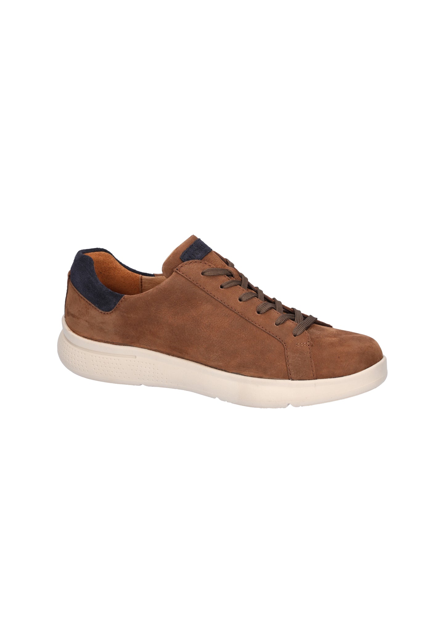 Waldlaufer 984014 301 383 H Fit Tan Suede & Navy Shoes