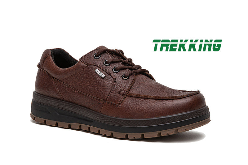 G Comfort A-912 BP Brown Pulllup Trekking Shoes