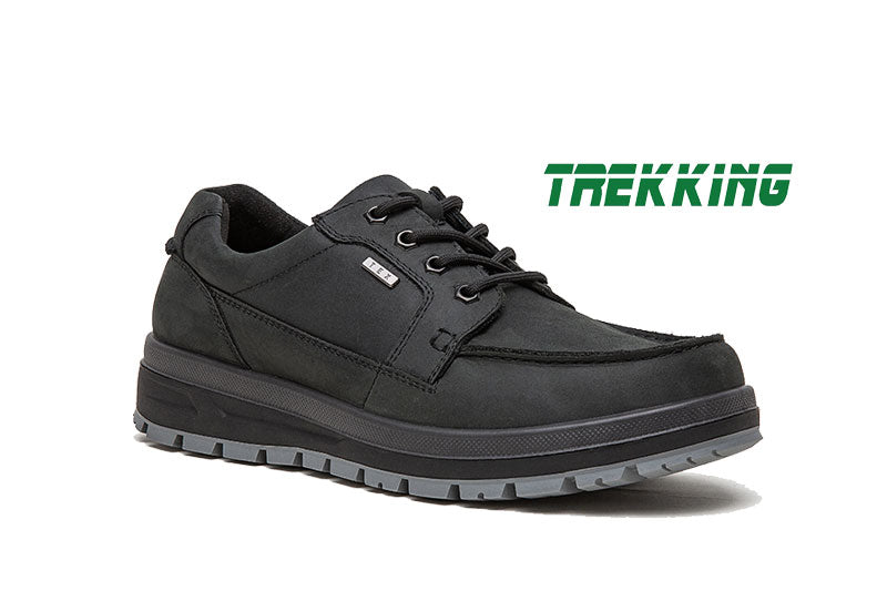 G Comfort A-912 Black Oil Nubuck Trekking Shoes