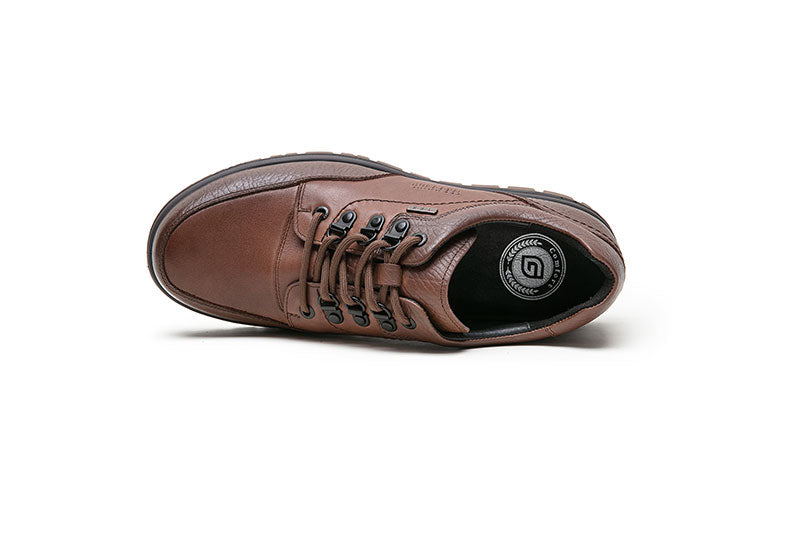 G Comfort A-915 Cognac Tan Trekking Shoes