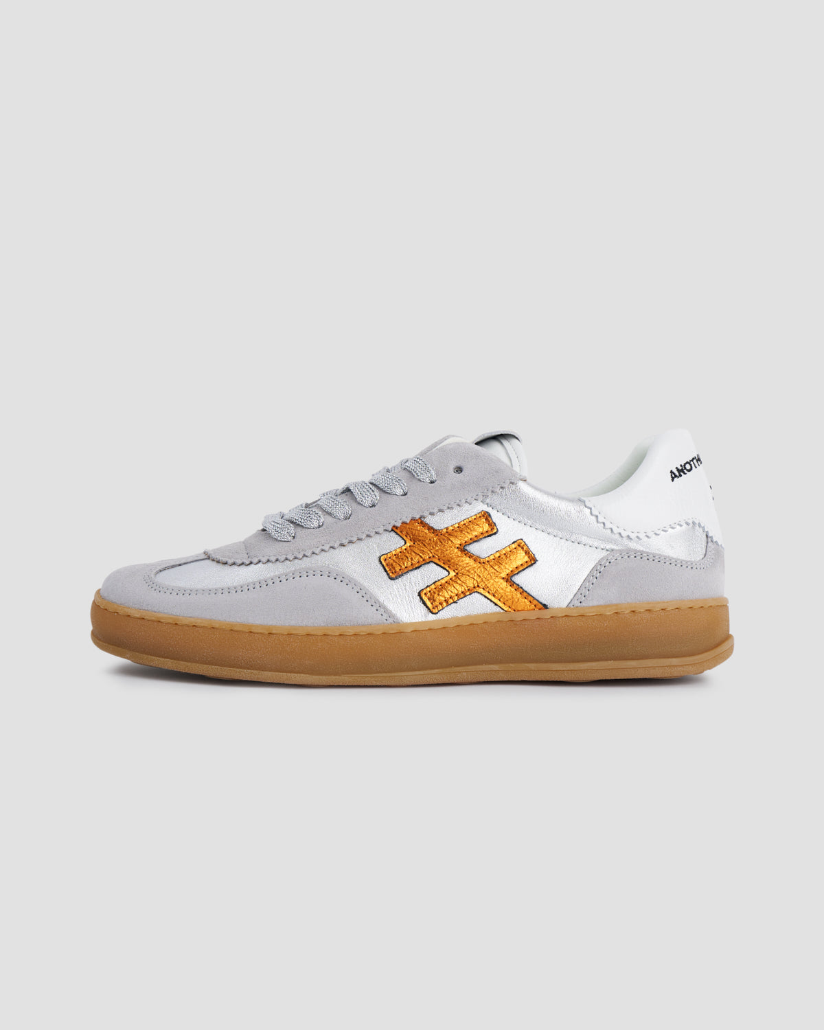 Another Trend A032M338 Tortola Silver Combi Trainers