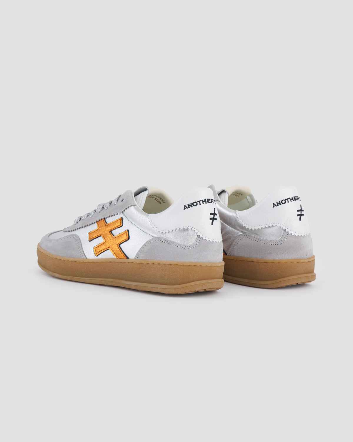 Another Trend A032M338 Tortola Silver Combi Trainers
