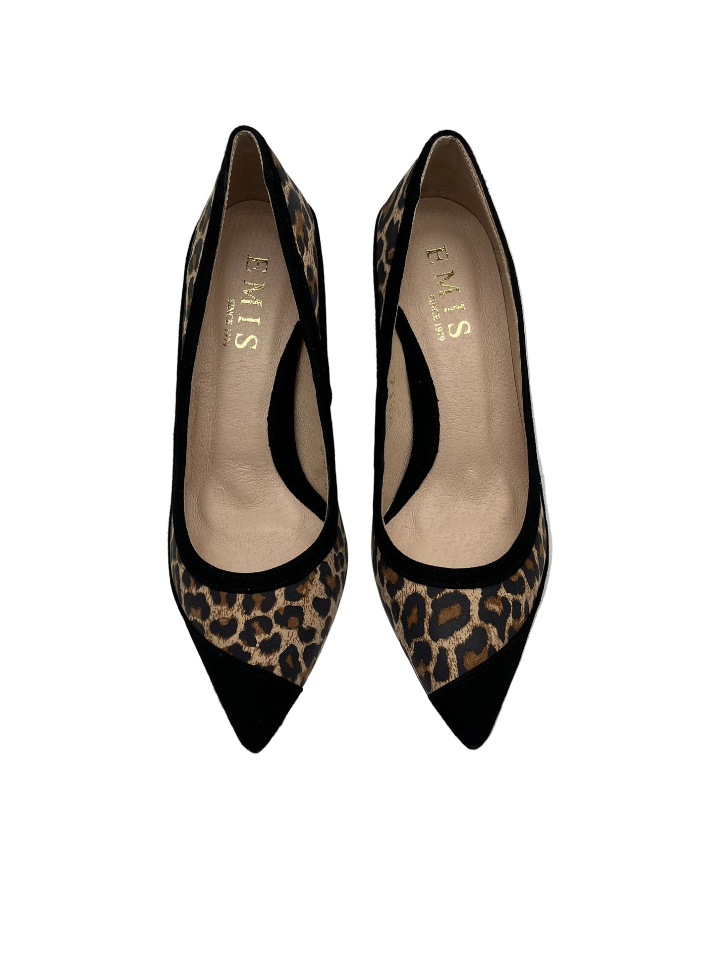 Emis ZPAN7993/206 Black/711 Leopard Heels