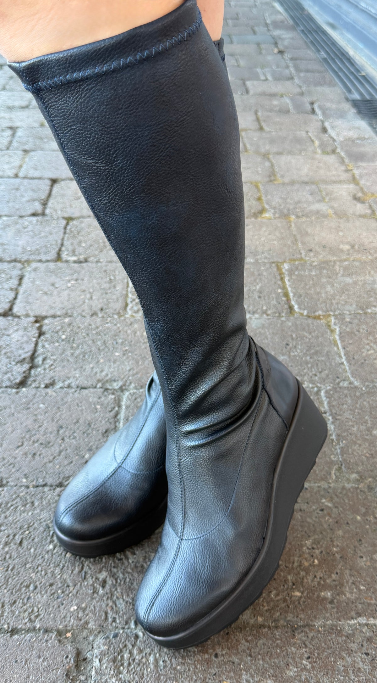Jose Saenz 6428 Lycra Graz/Hold Navy Boots