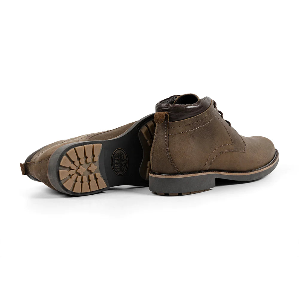 Anatomic & Co 909077 Afonso Olive Bull Skin Lace Ankle Boots