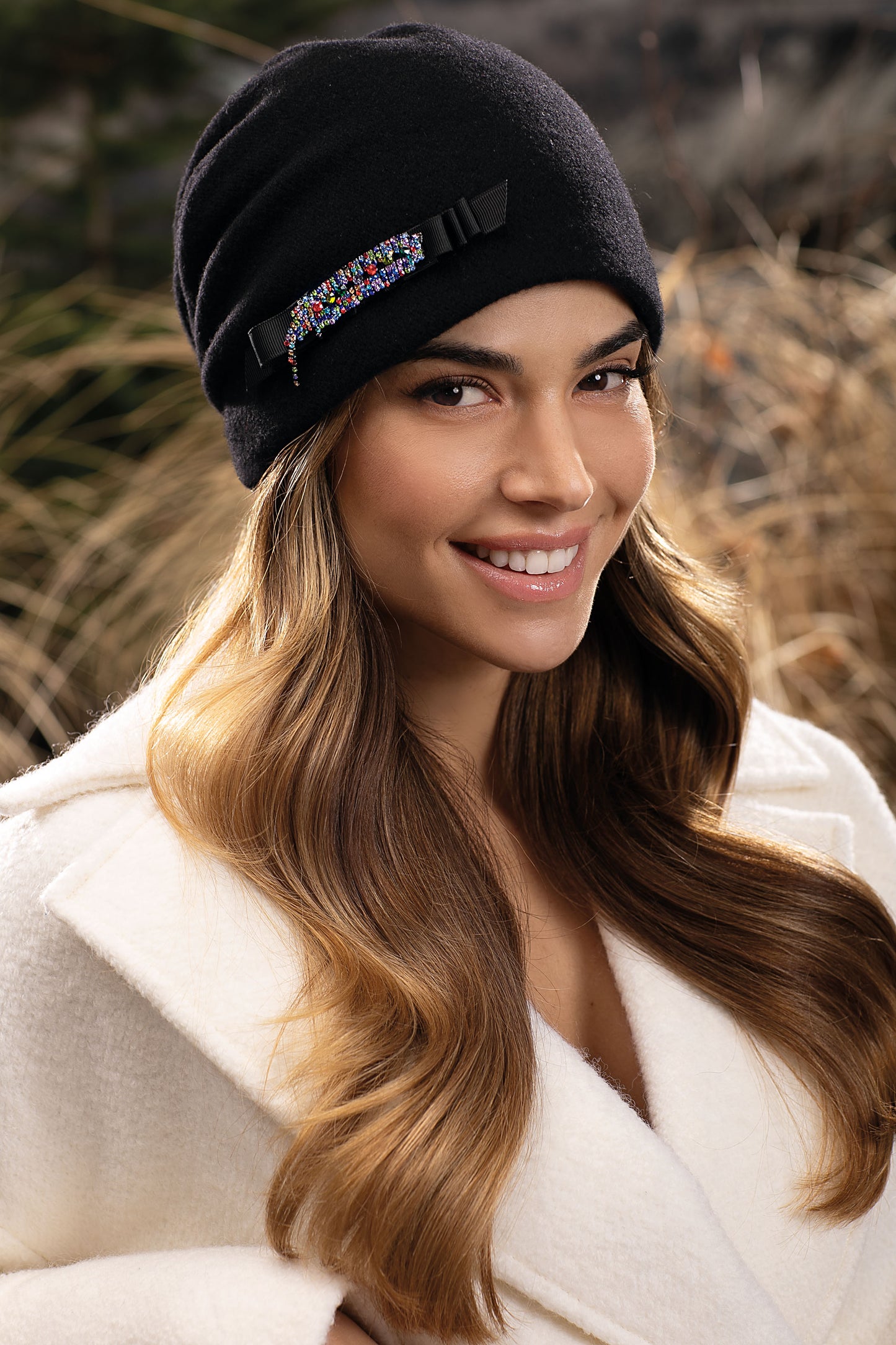 Willi Hats Alideta Black Hat