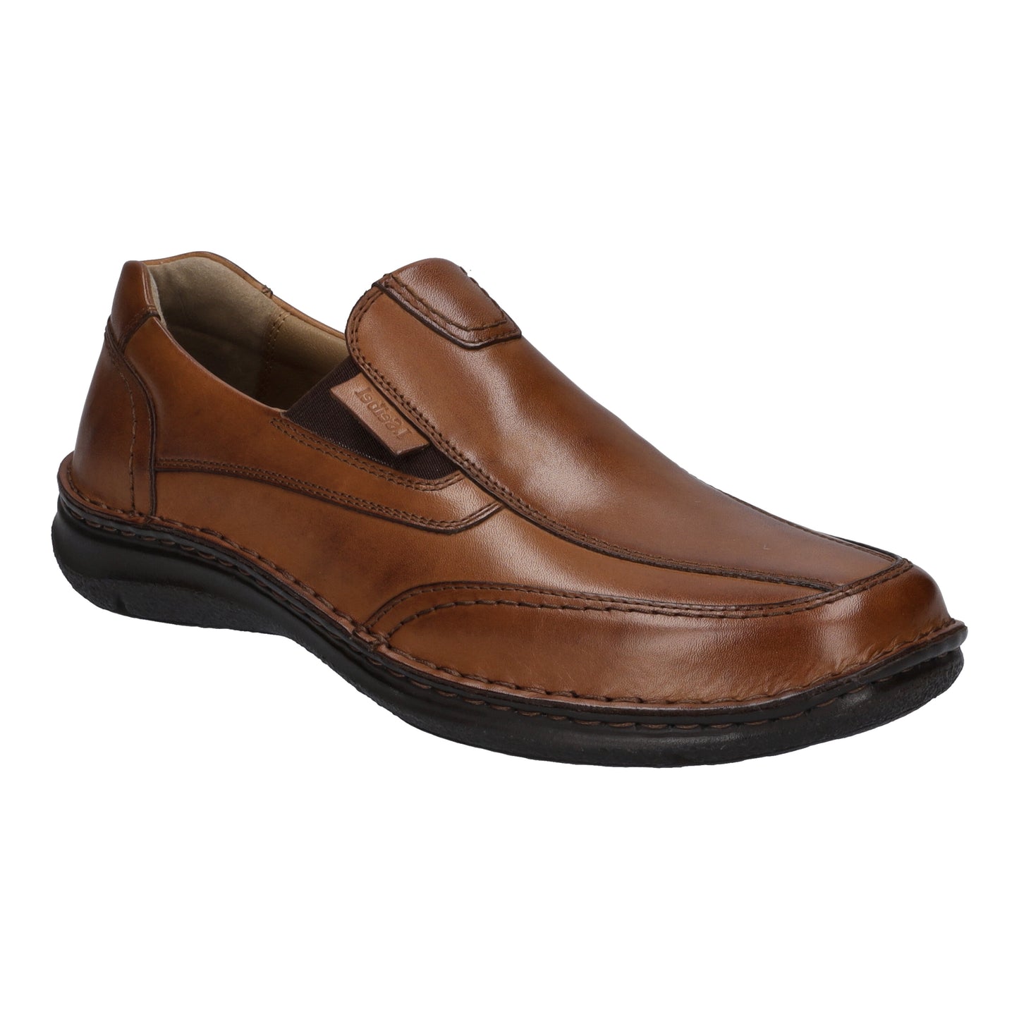 Josef Seibel 43621 859 370 Anvers 67 Cognac Tan Slip On Shoes