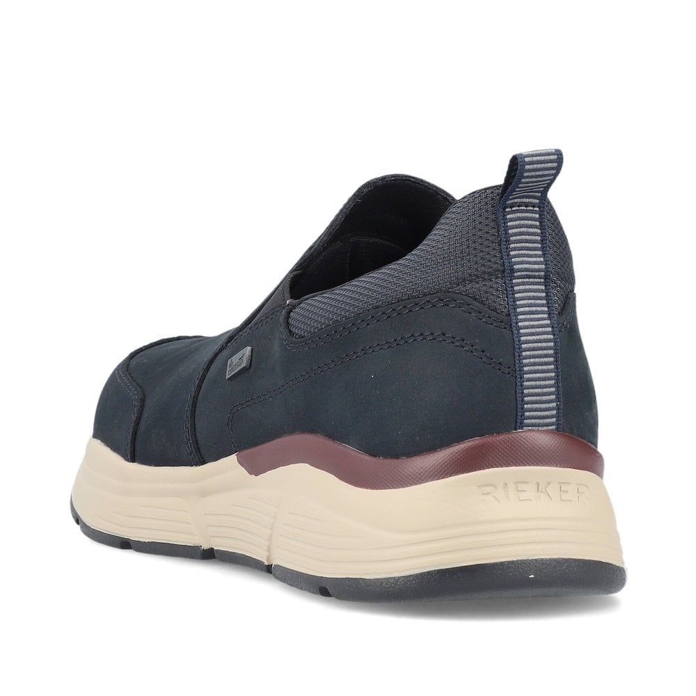 Rieker B5061-14 TEX Navy Slip On Shoes