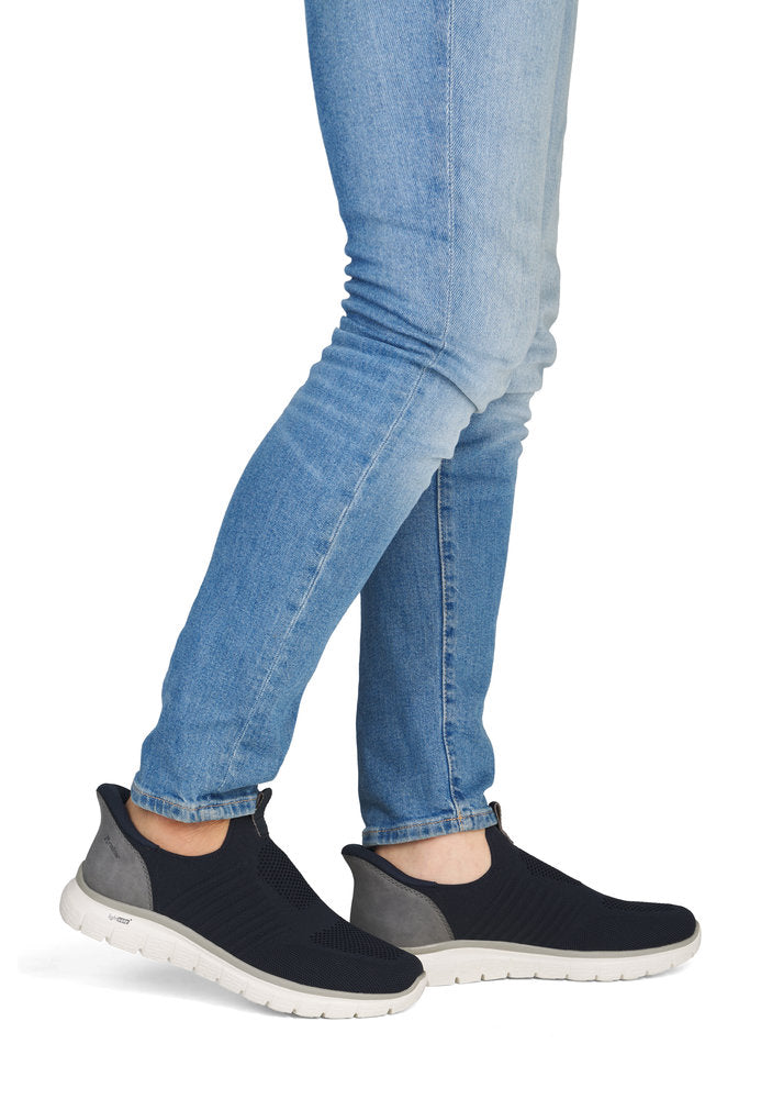 Rieker B6659-15 Navy Slip On Shoes