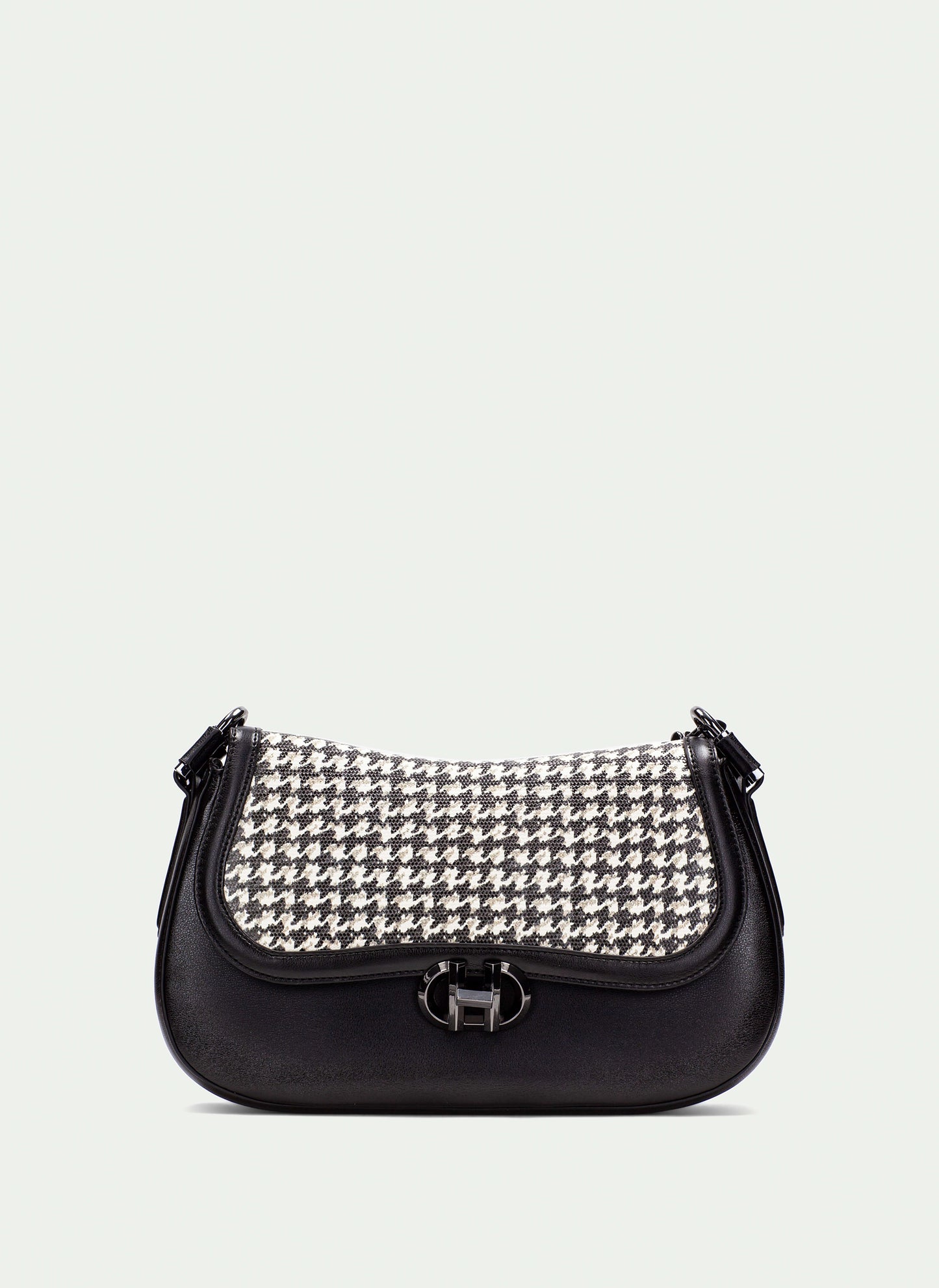 Hispanitas BI254150 Black & White Pattern Handbag
