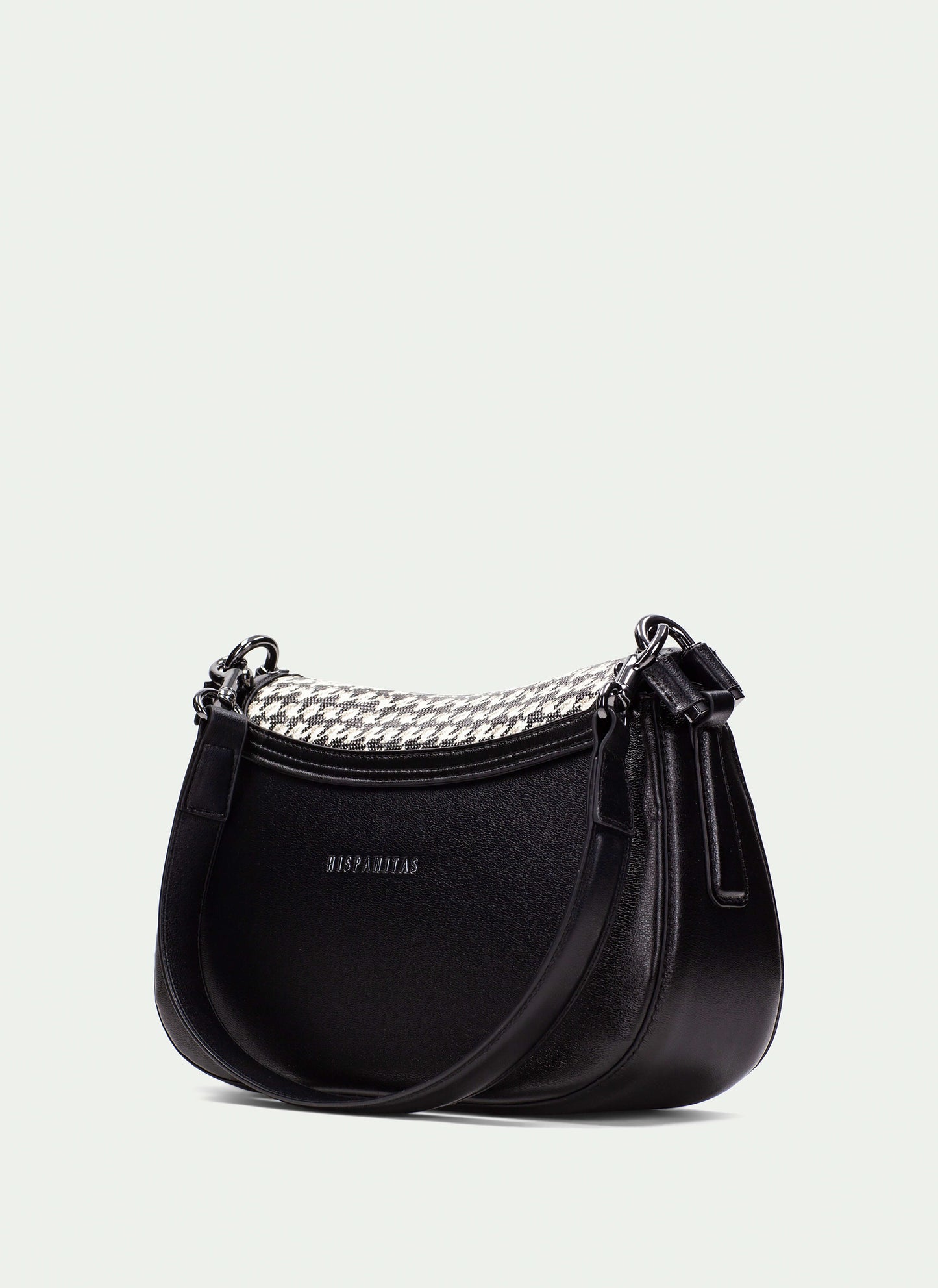 Hispanitas BI254150 Black & White Pattern Handbag