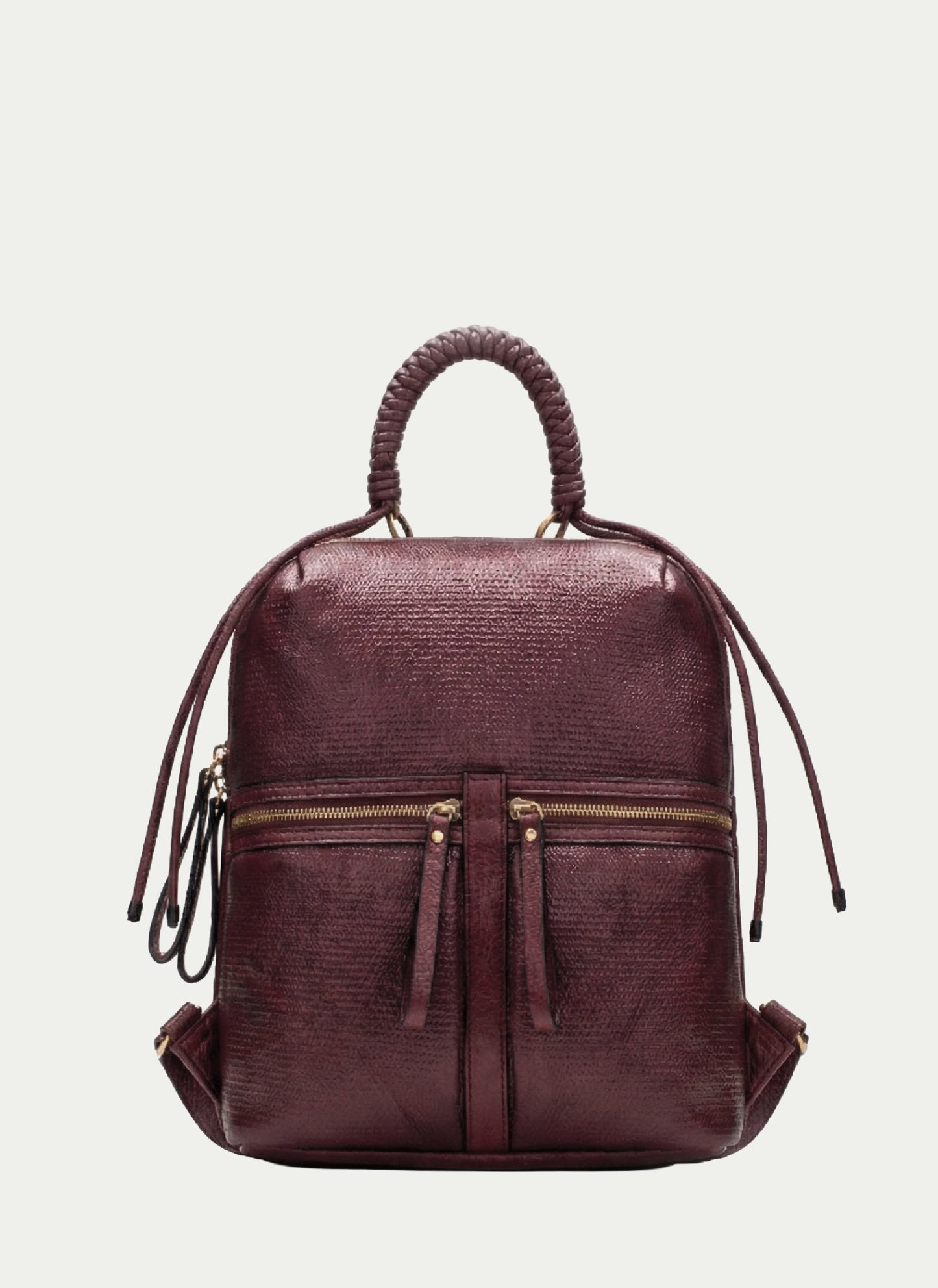 Hispanitas BI264946 Bordo Burgundy Nylon Mesh Backpack