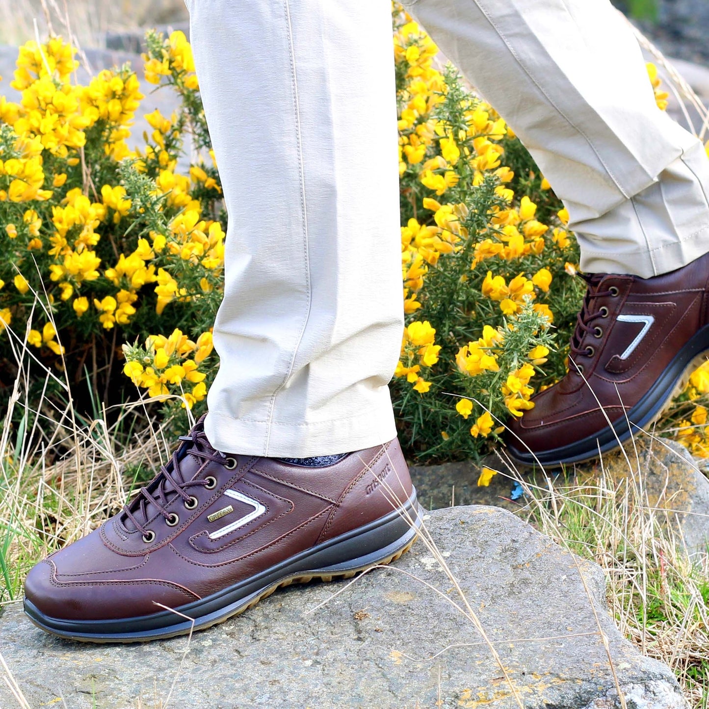 Grisport BMG061DB Dark Brown Airwalker Walking Shoes