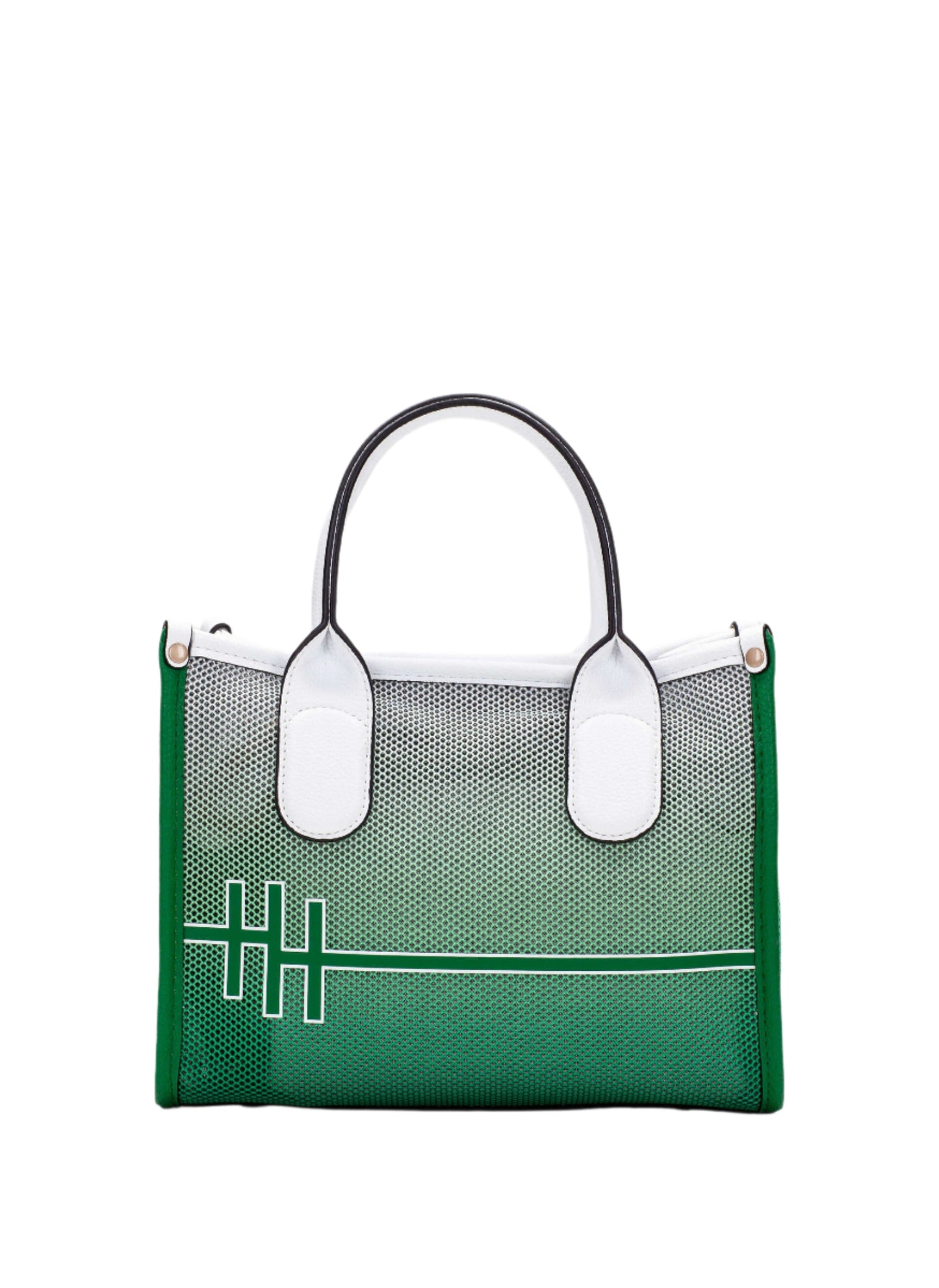 Hispanitas BV253825 Green & White Combi Handbag