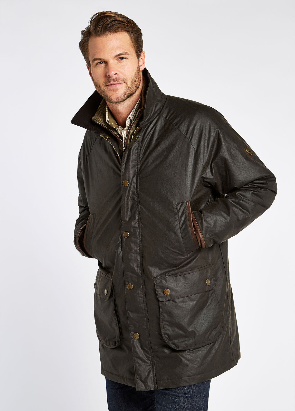 Dubarry 3639 39 Brunswick Verdigris Wax Jacket
