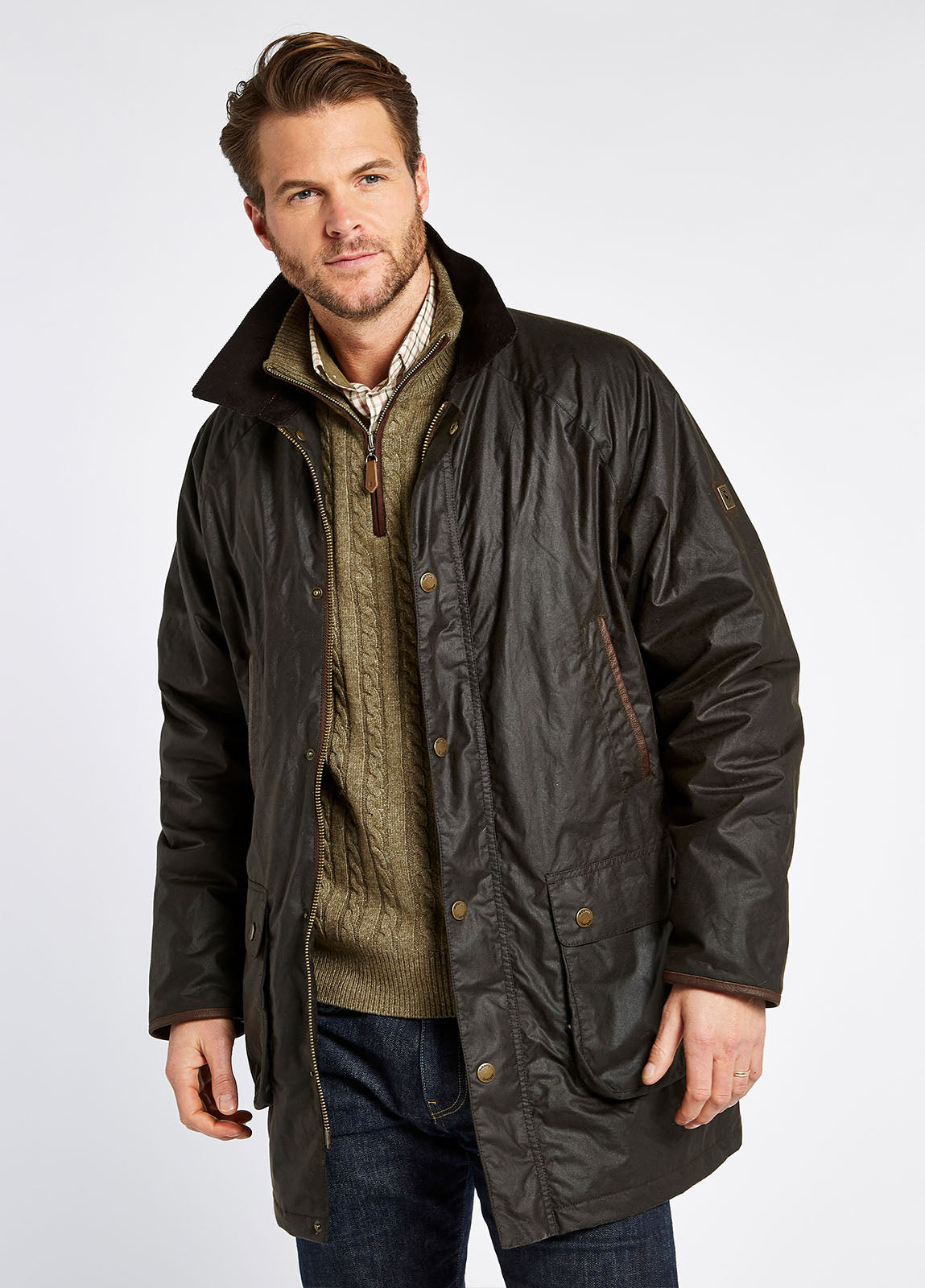 Dubarry 3639 39 Brunswick Verdigris Wax Jacket