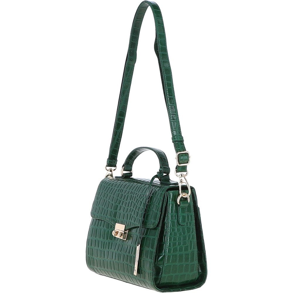 Ashwood Leather C-55 Green Leather Handbag