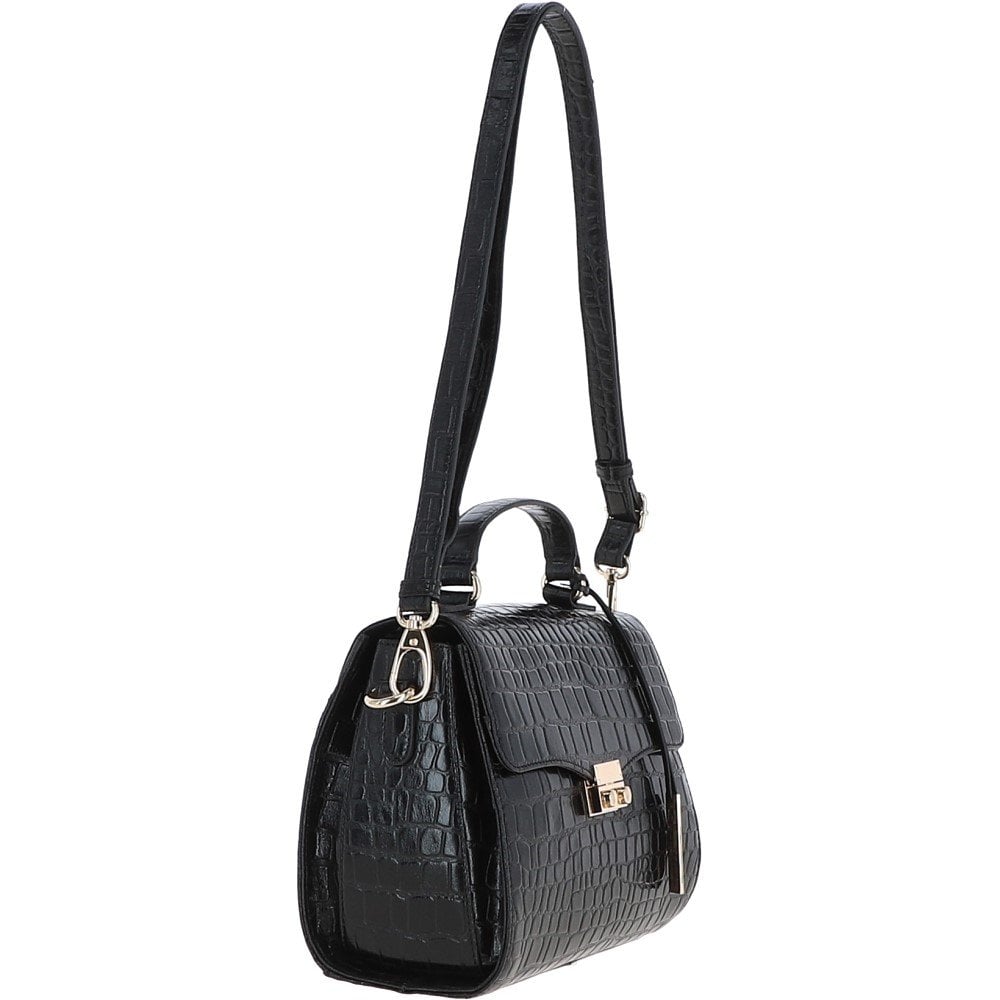 Ashwood Leather C-55 Black Leather Handbag