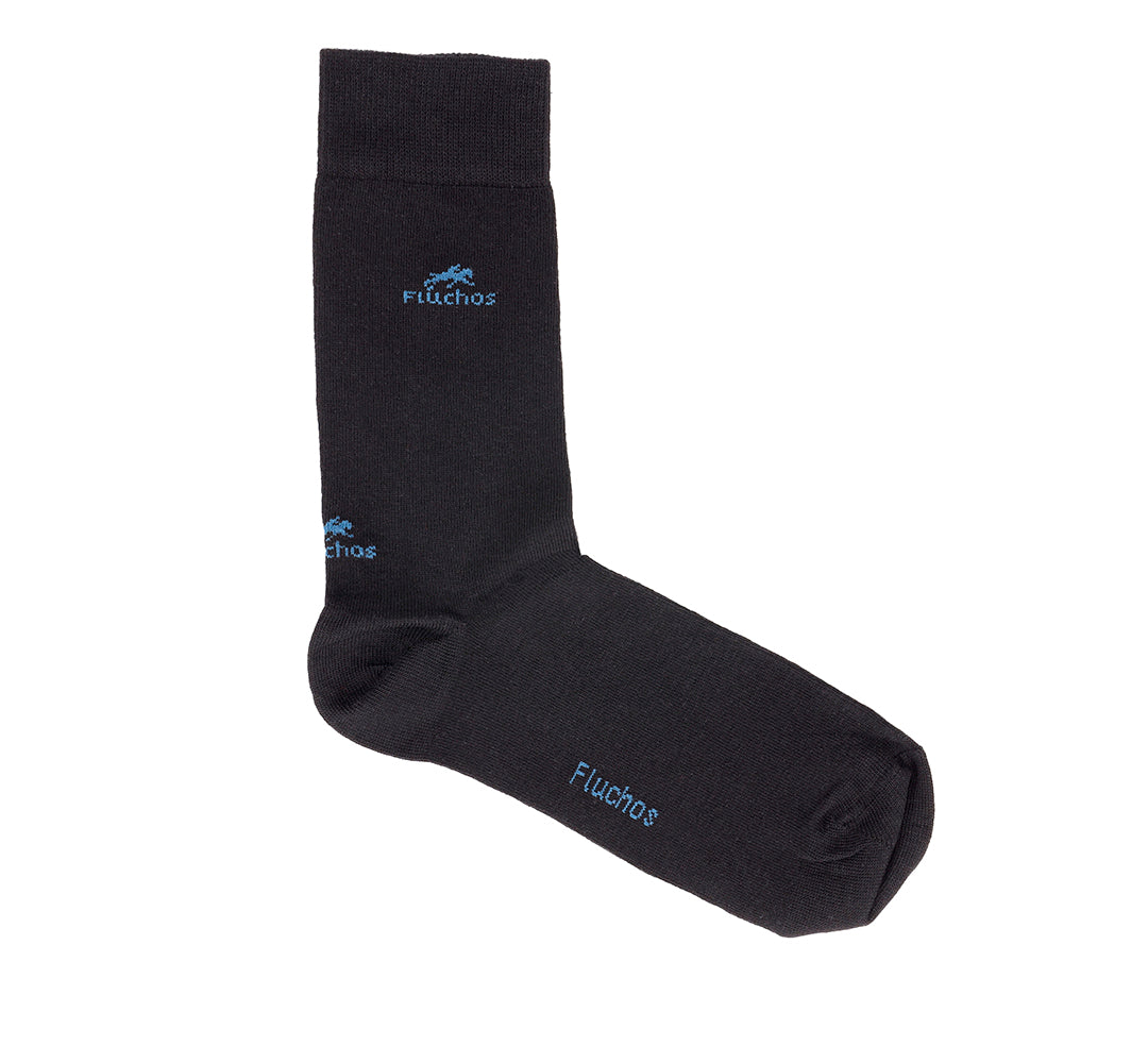 Fluchos CA009 Navy 2 Pack Socks Size 40-46
