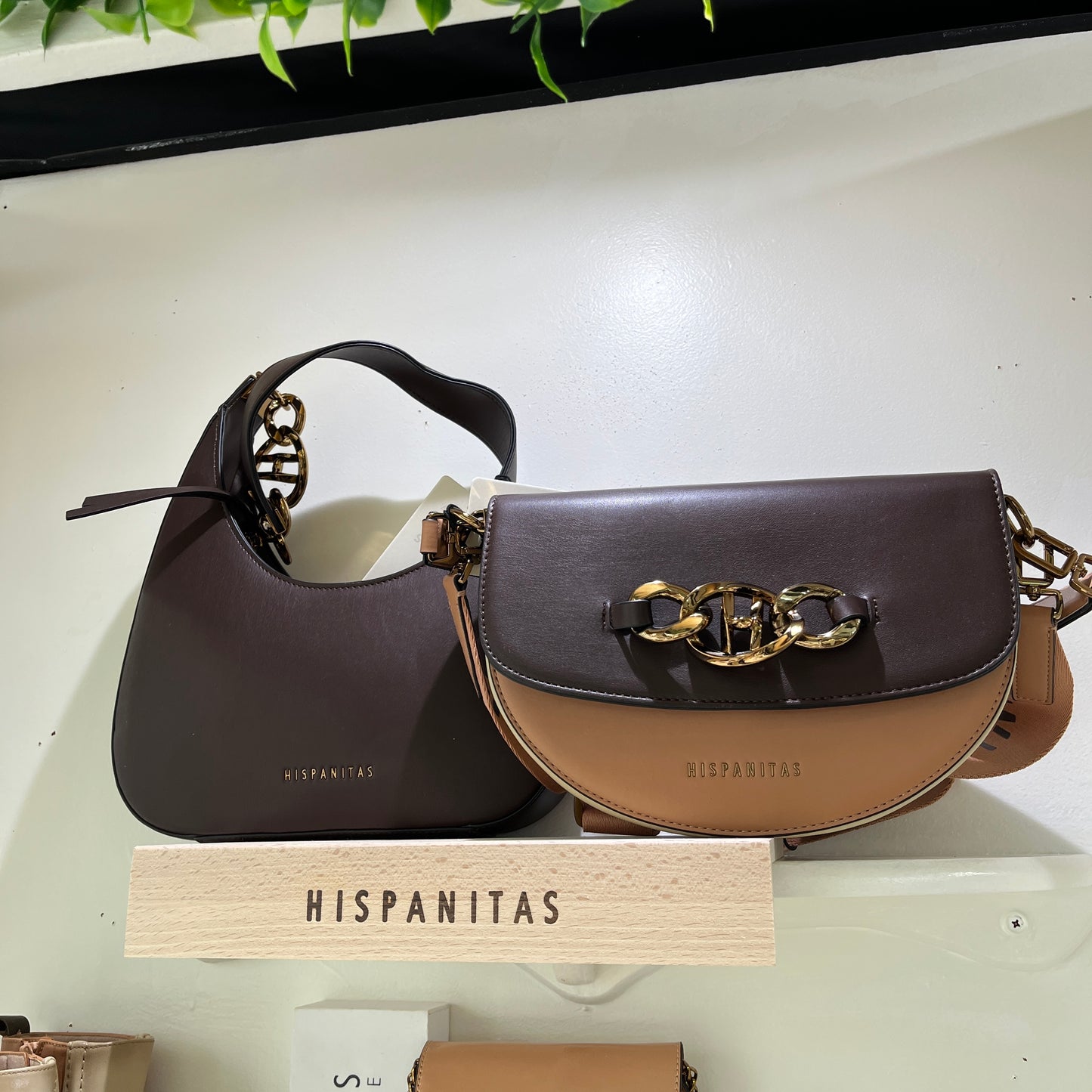 Hispanitas BI232937 Cocoa Brown Handbag
