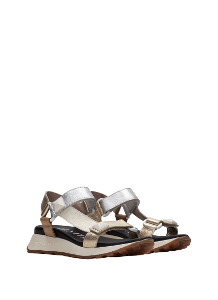 Bronze 2024 metallic sandals