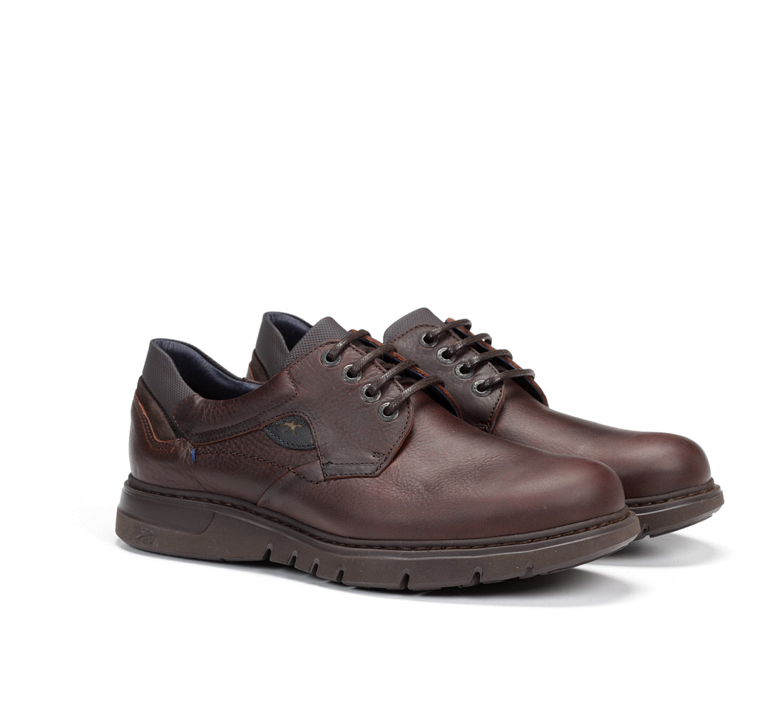 Fluchos Celtic F0247 Marron Brown Lace Shoes