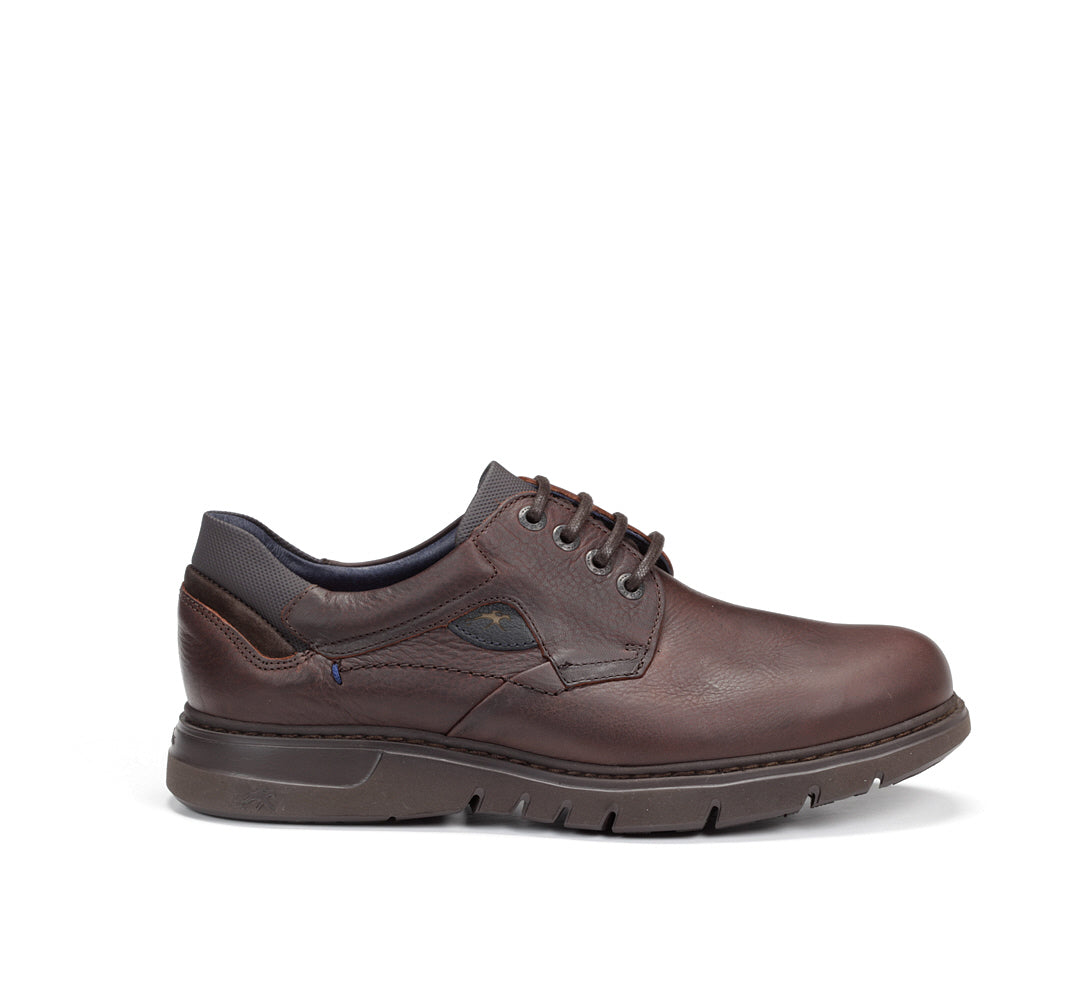 Fluchos Celtic F0247 Marron Brown Lace Shoes