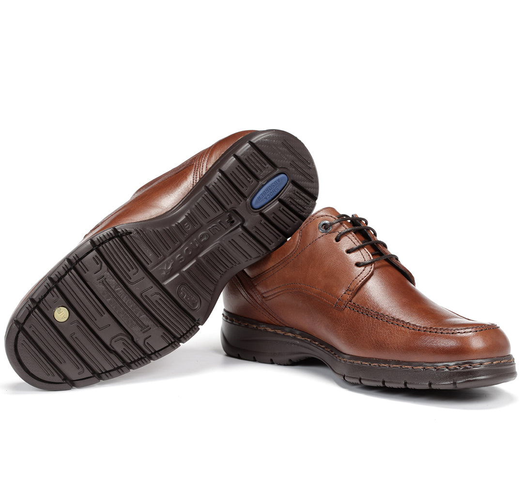 Fluchos Crono 9142 Brown Lace Casual Shoe