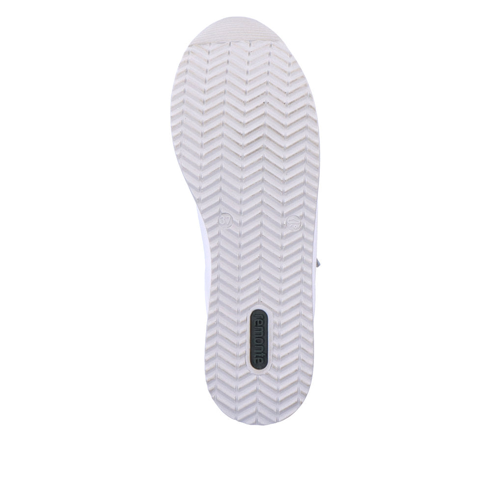 Remonte D1313-82 White & Silver Combi Sneakers