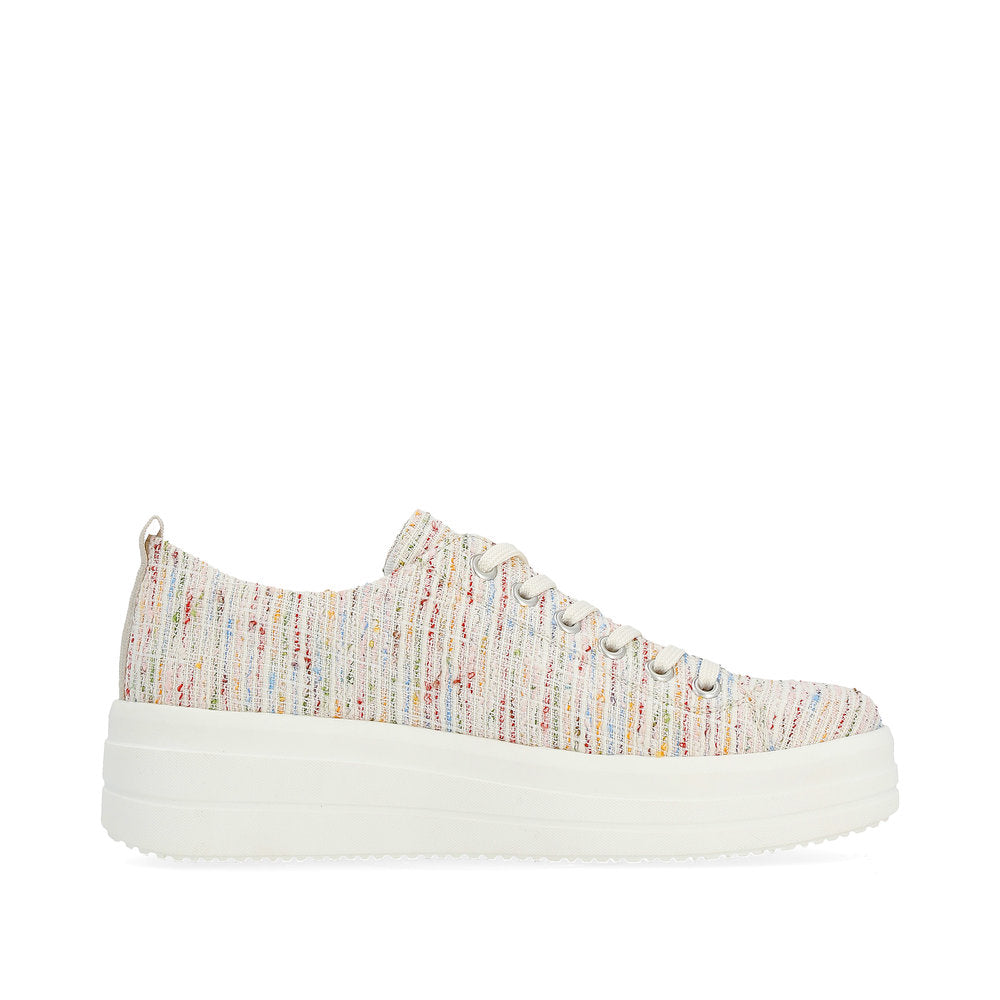 Remonte D1C03-90 Multi Canvas Lace Trainers
