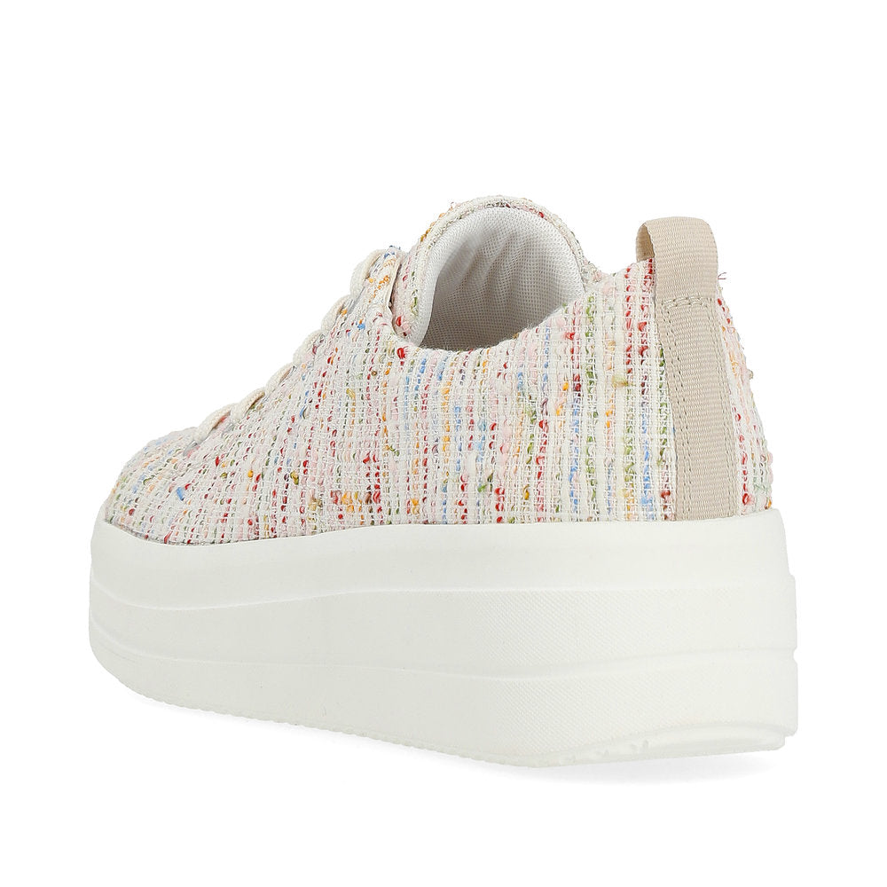 Remonte D1C03-90 Multi Canvas Lace Trainers