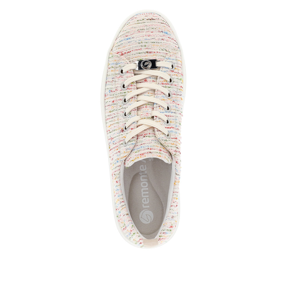 Remonte D1C03-90 Multi Canvas Lace Trainers