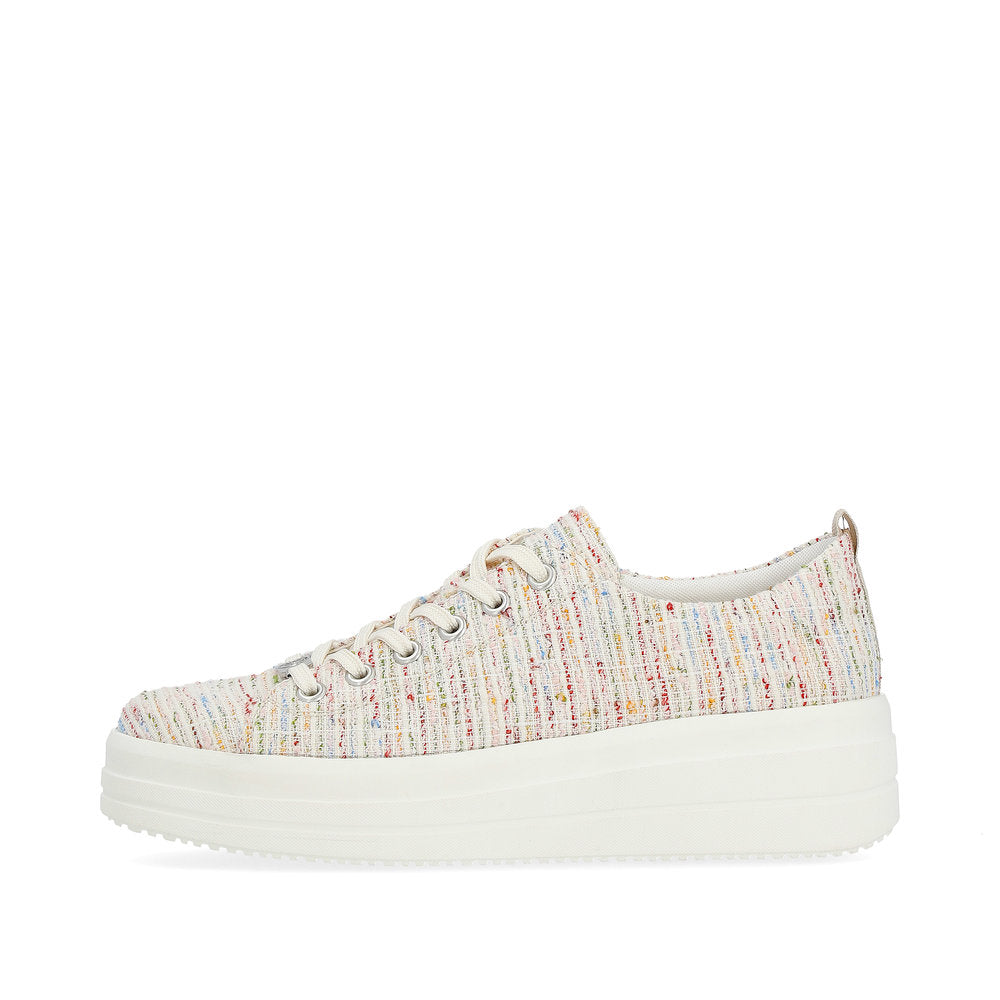Remonte D1C03-90 Multi Canvas Lace Trainers