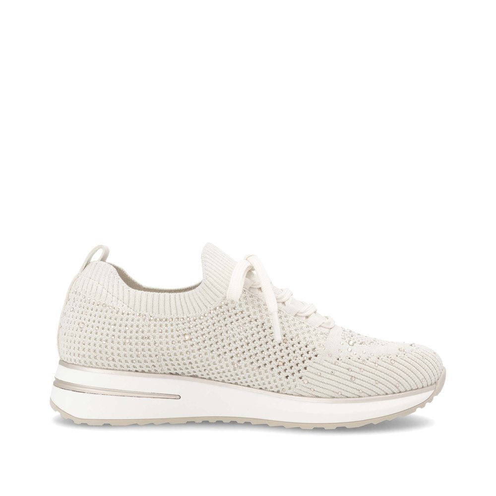 Remonte D1G12-60 Beige Diamonds Sneakers