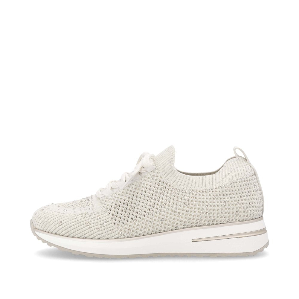 Remonte D1G12-60 Beige Diamonds Sneakers
