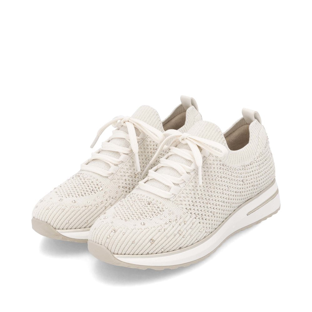 Remonte D1G12-60 Beige Diamonds Sneakers