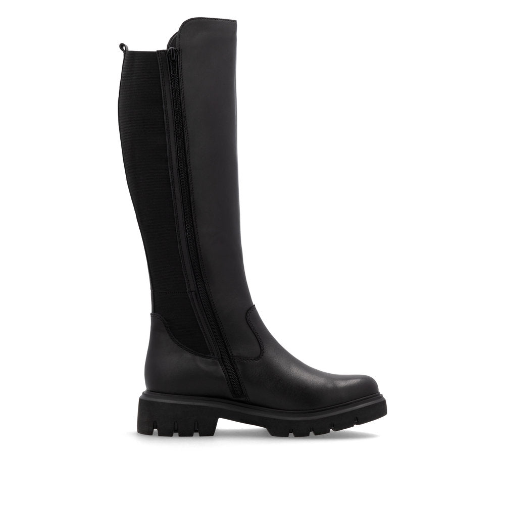 Remonte D1W77-00 Black Long Boots