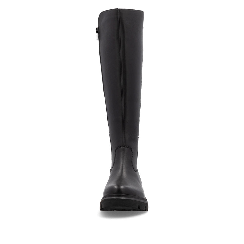 Remonte D1W77-00 Black Long Boots