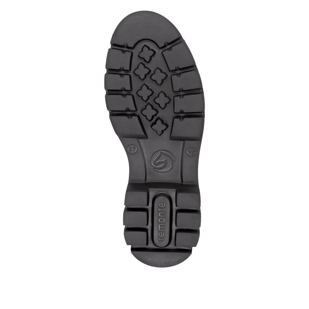 Remonte D1W77-00 Black Long Boots