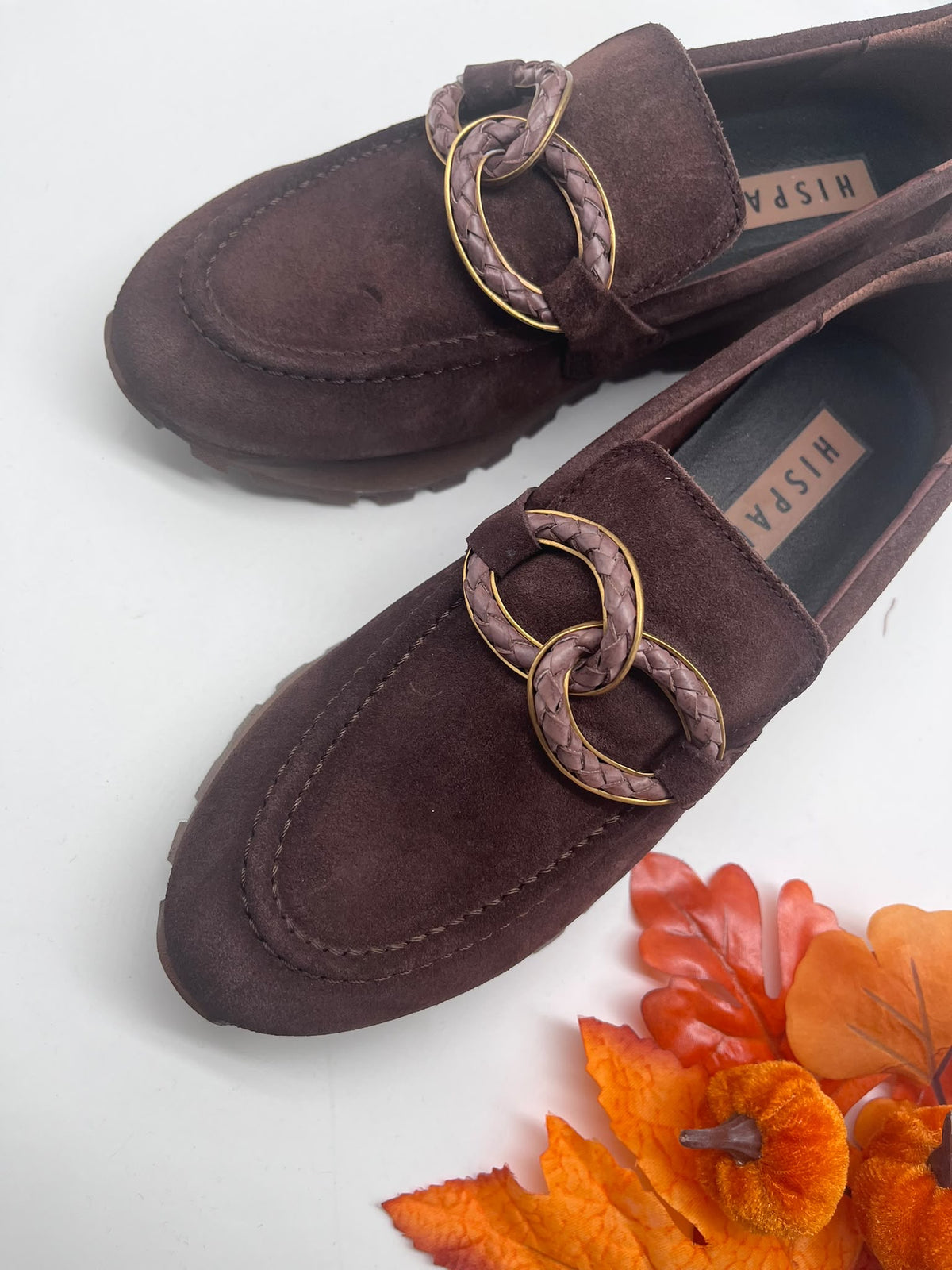 Hispanitas HI265183 Espresso Slip On Moccasins