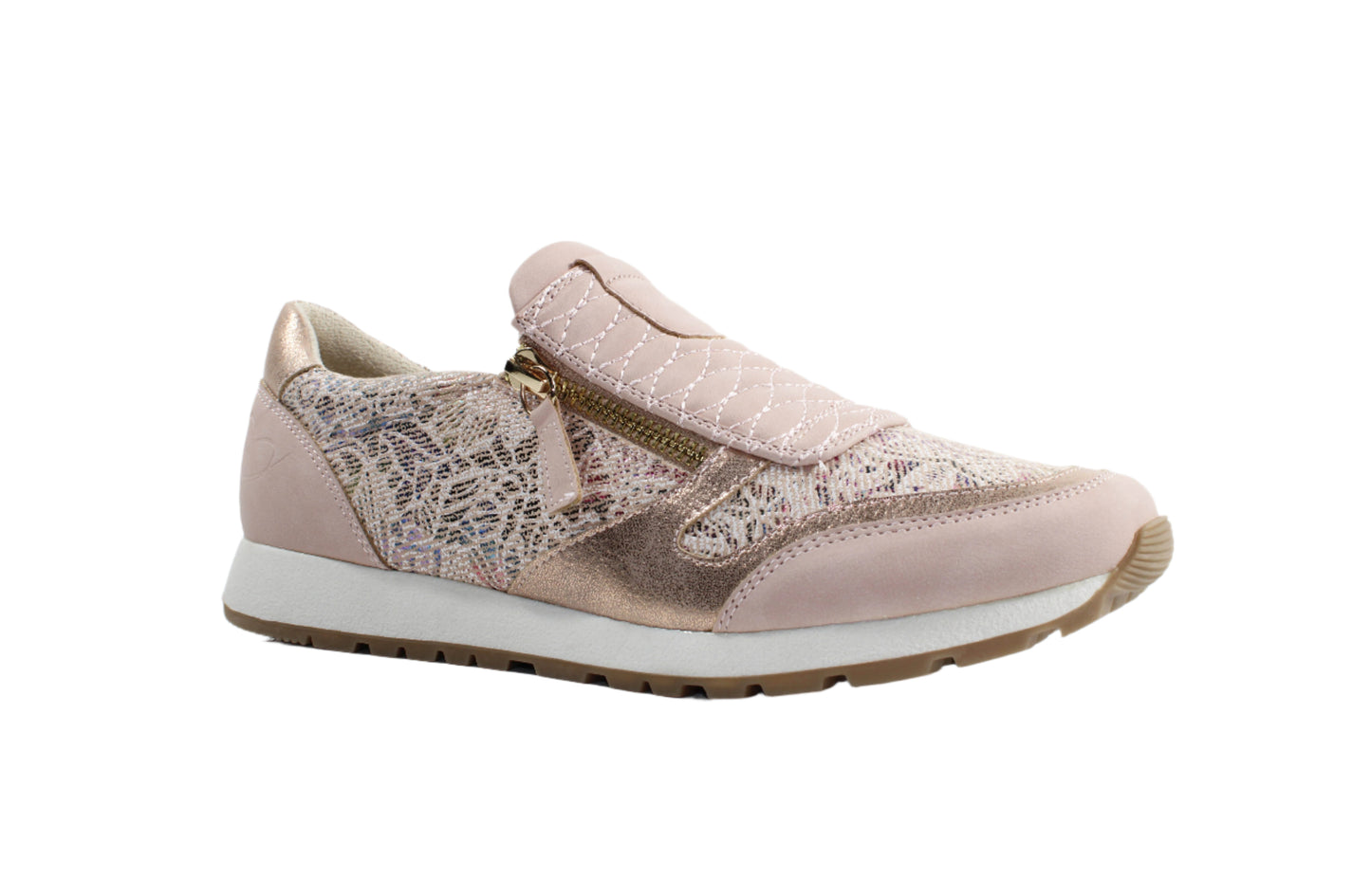 Susst Dizzy25 Rose PU Twin Zip Shoes