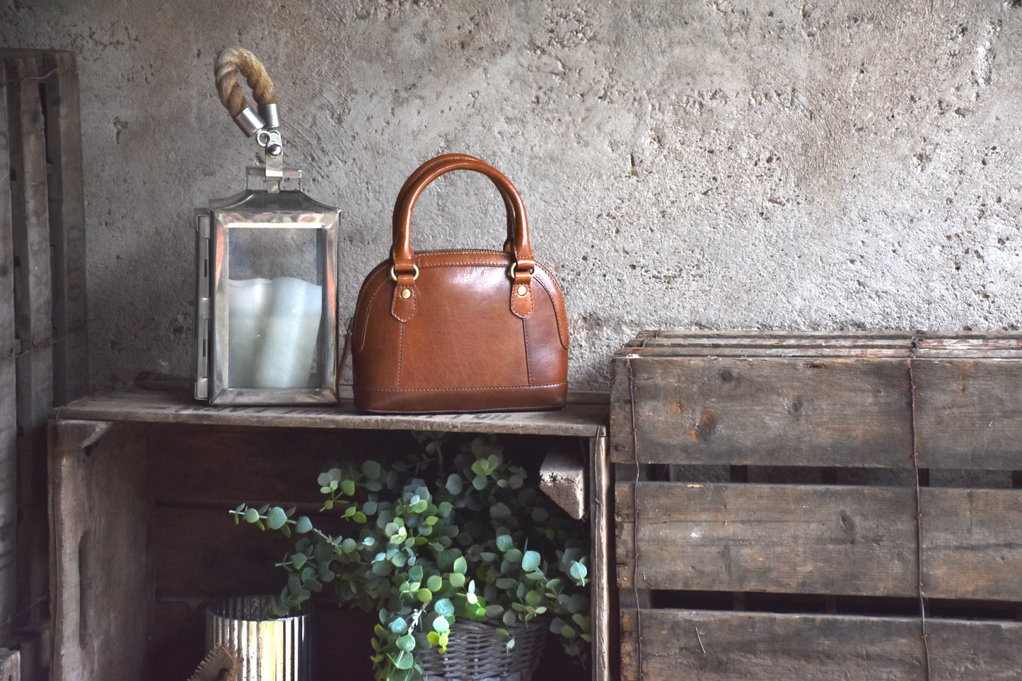 Ashwood Leather T-82 Honey Bag