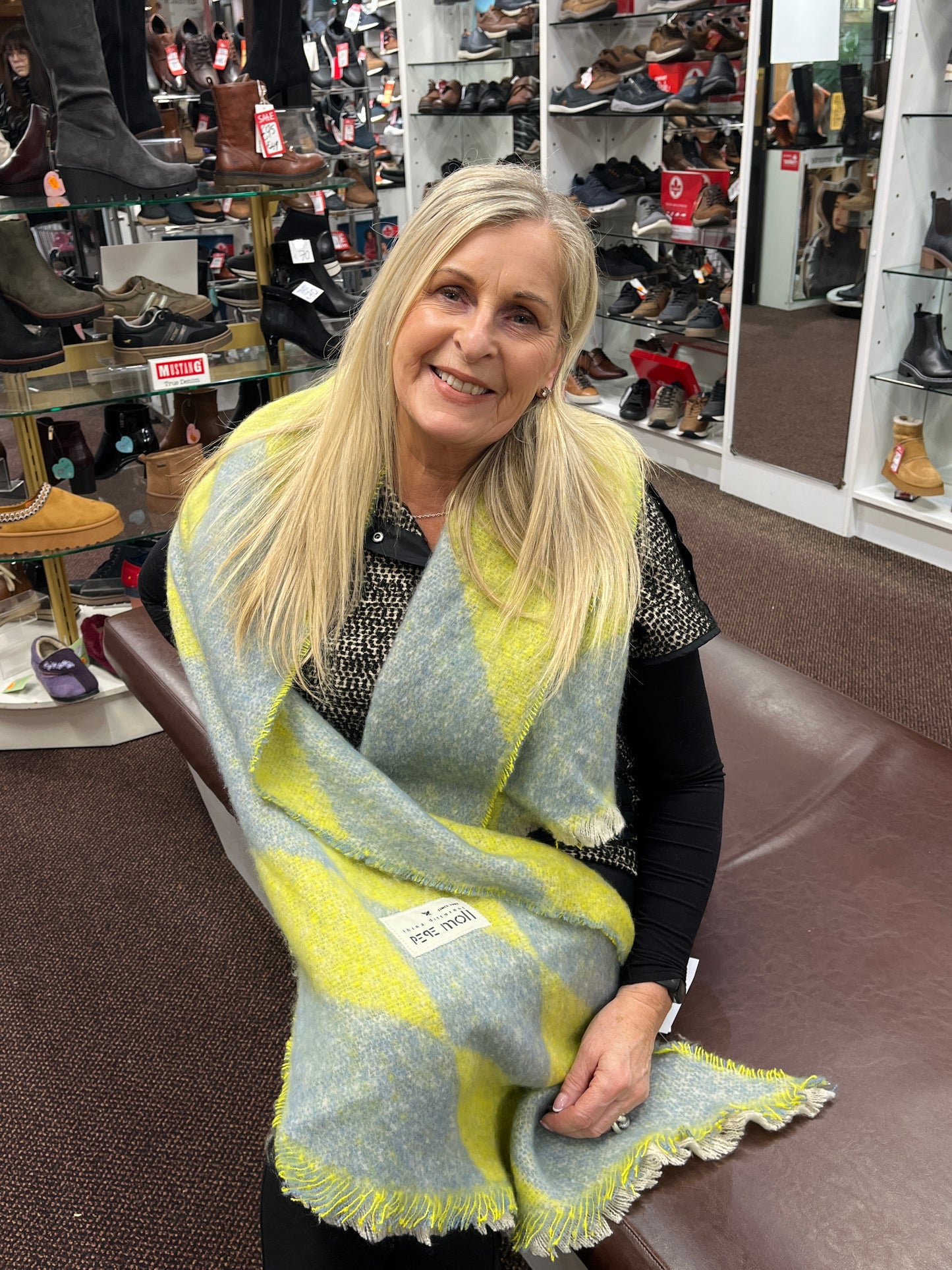 Pepe Moll 252813 Bufanda Lime Scarf