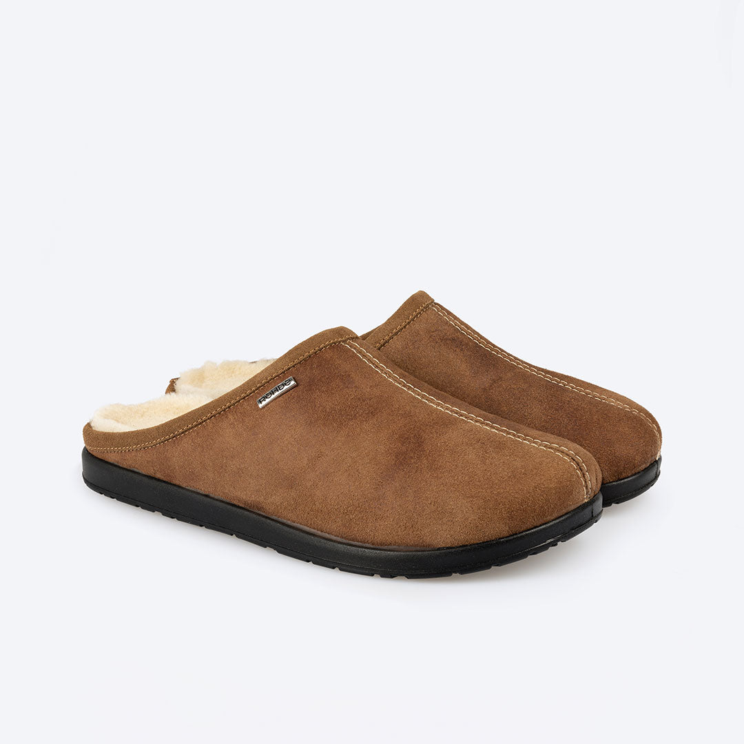 Rohde 6736 76 Cuoio Tan G Fit Slippers