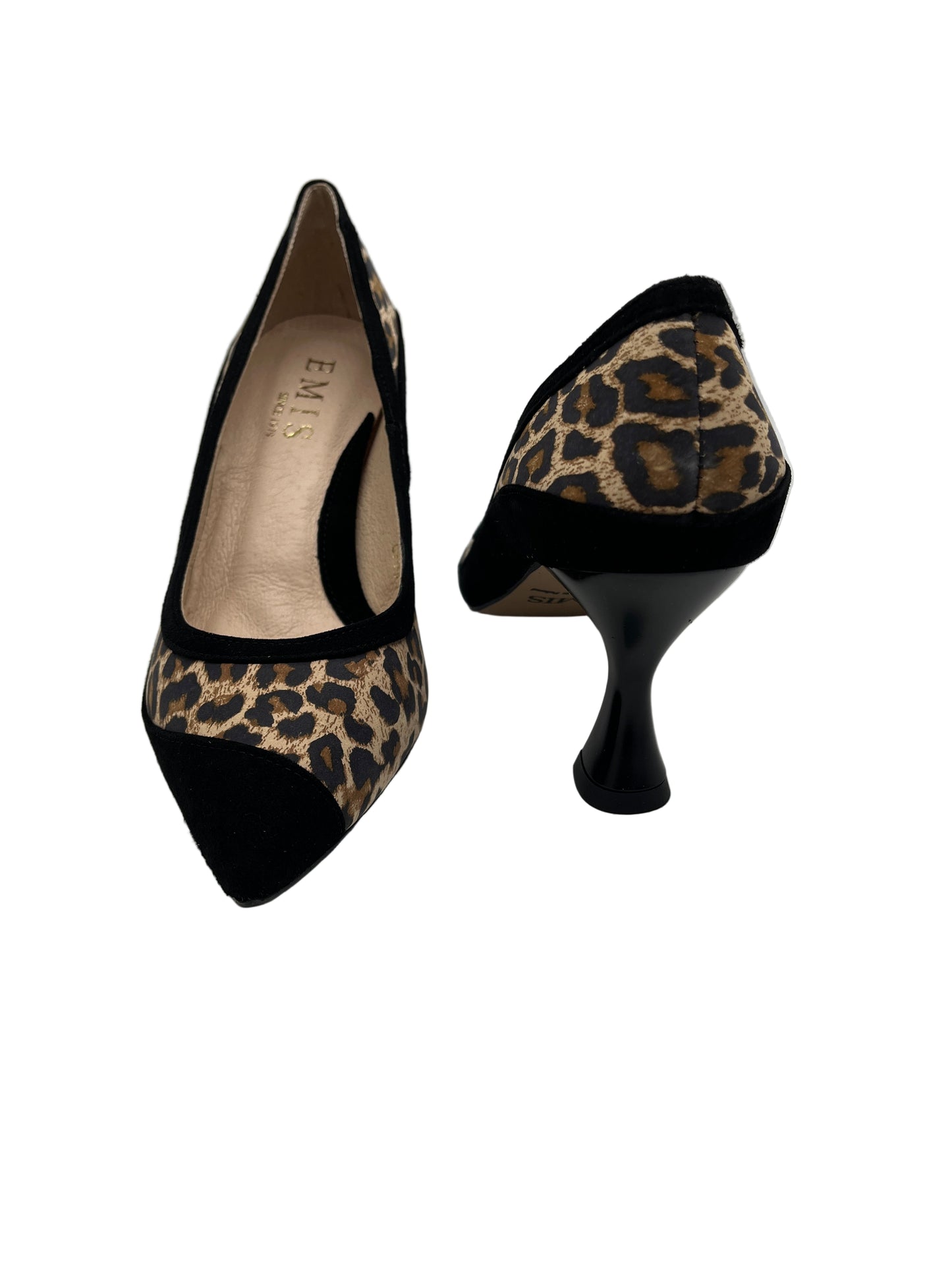 Emis ZPAN7993/206 Black/711 Leopard Heels