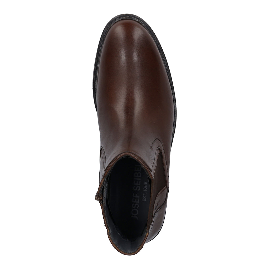 Josef Seibel 25408 TE147 370 Earl 08 Cognac Tan Chelsea Boots