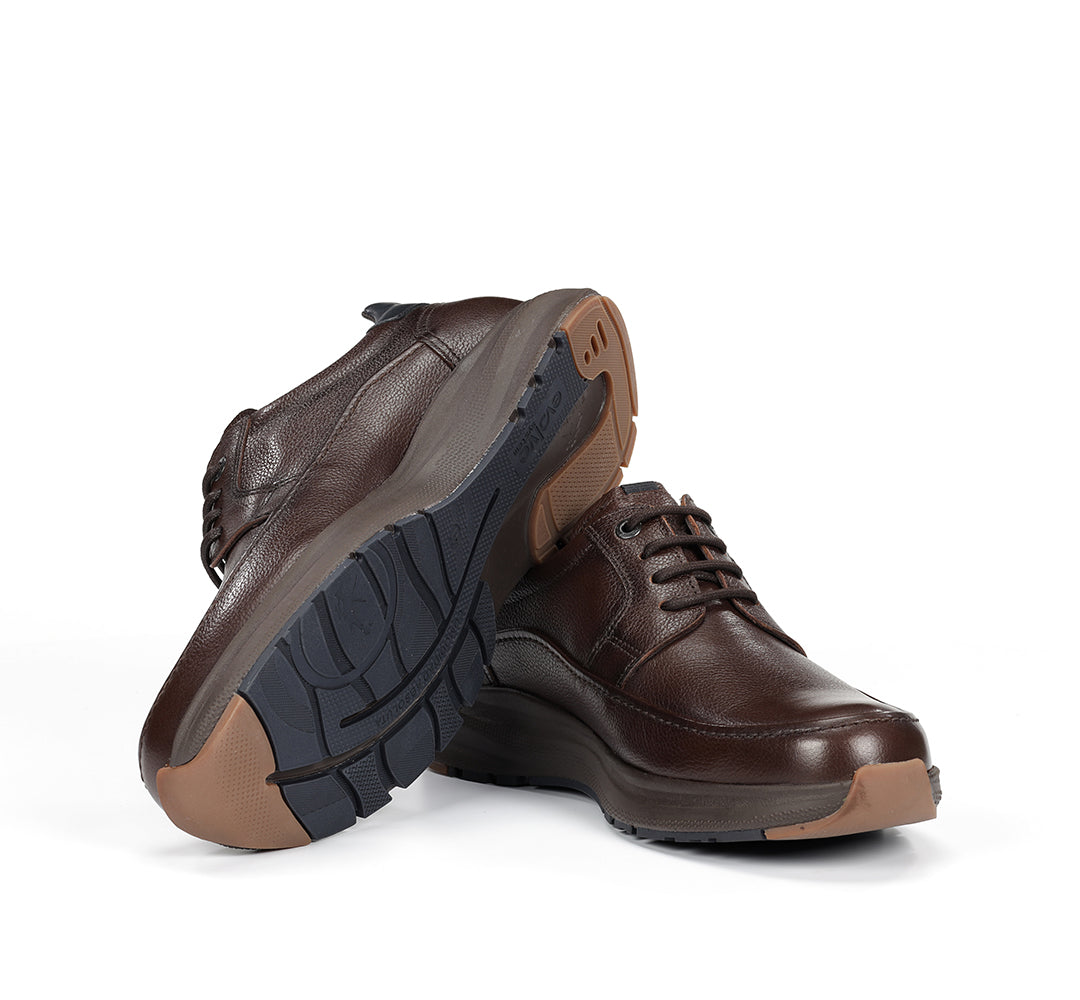 Fluchos F2065 Nebraska Hidro Espresso Dark Brown Lace Shoes