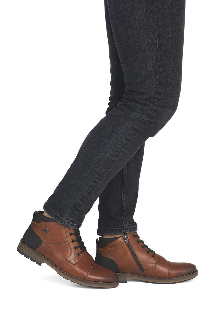 Rieker TEX F4500-24 Brown Lace Boots