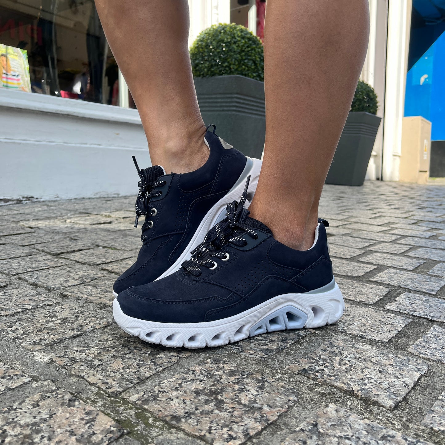 Gabor 26.935.36 Rollingsoft Navy Blue Sneakers
